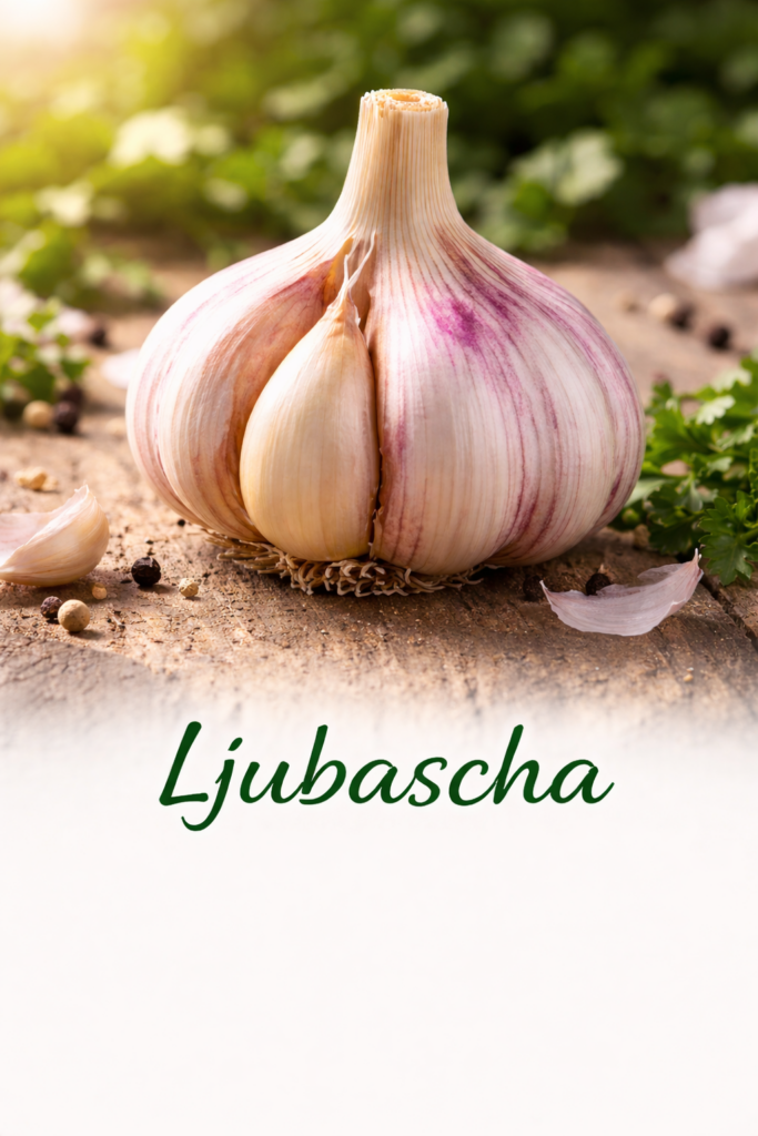 Knoblauchsorte Ljubascha